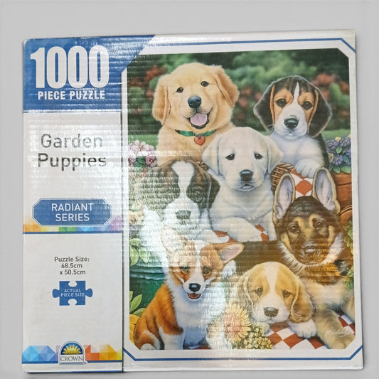 Puzzle | Garden Puppies 1000pc