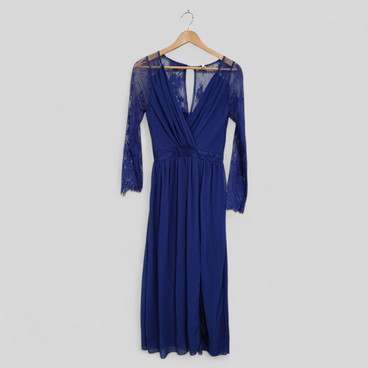 (XL) Shein | L/S Blue Dress