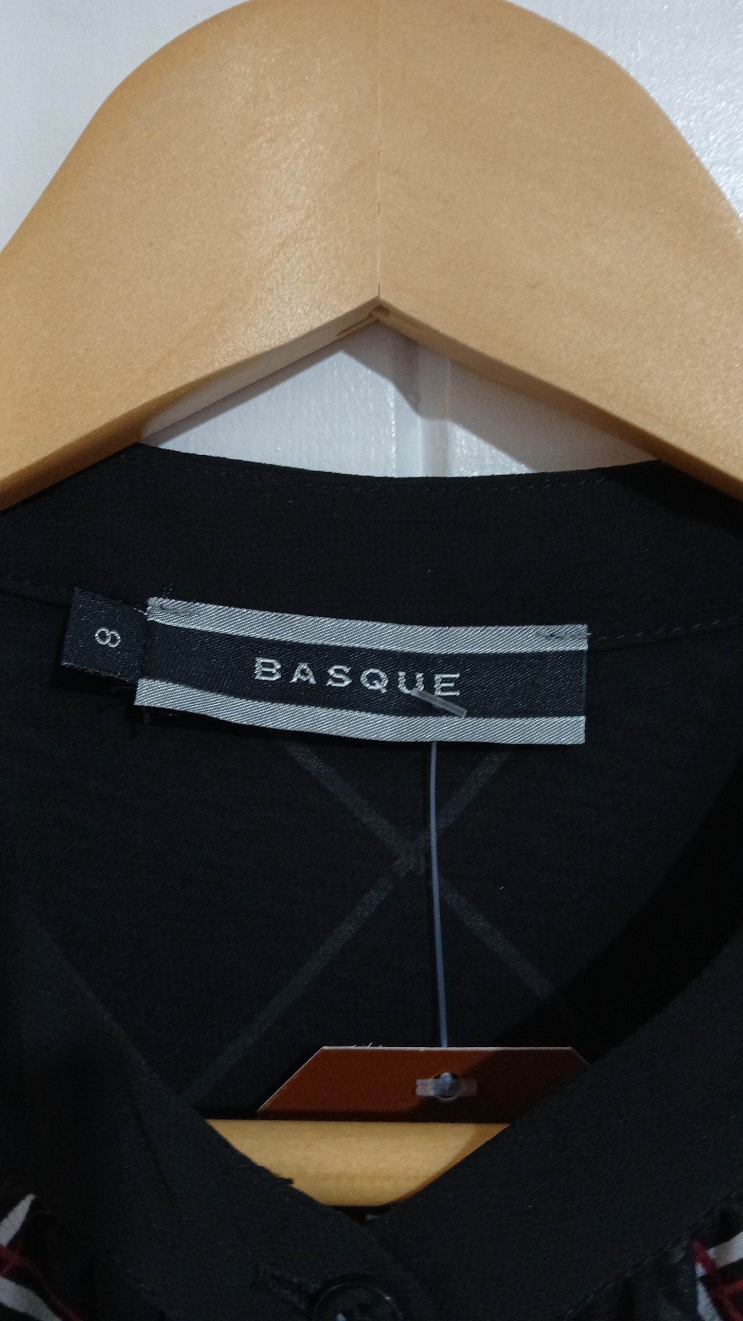 (8) Basque | Sheer LS Blouse