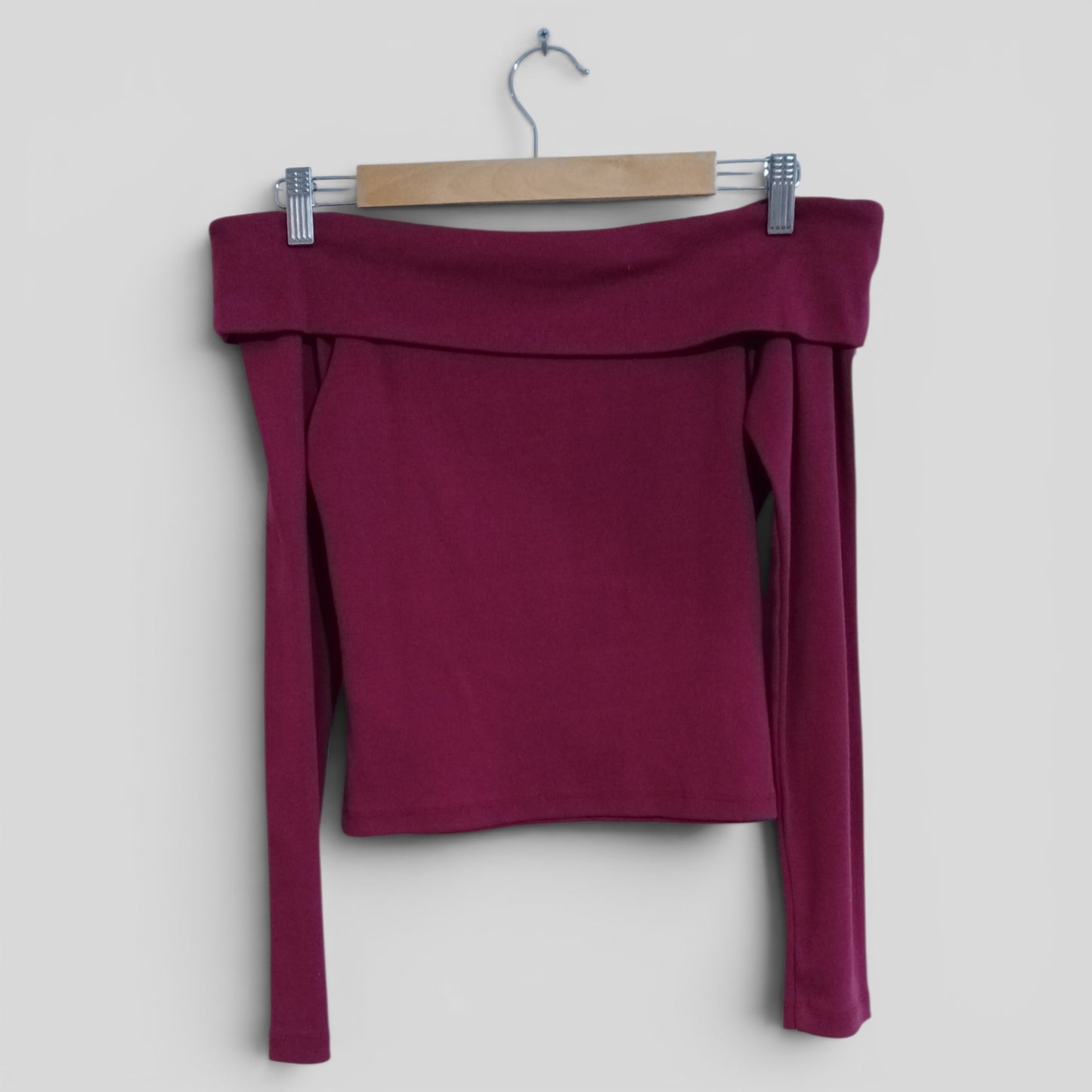 (S) Dotti | Maroon Blouse
