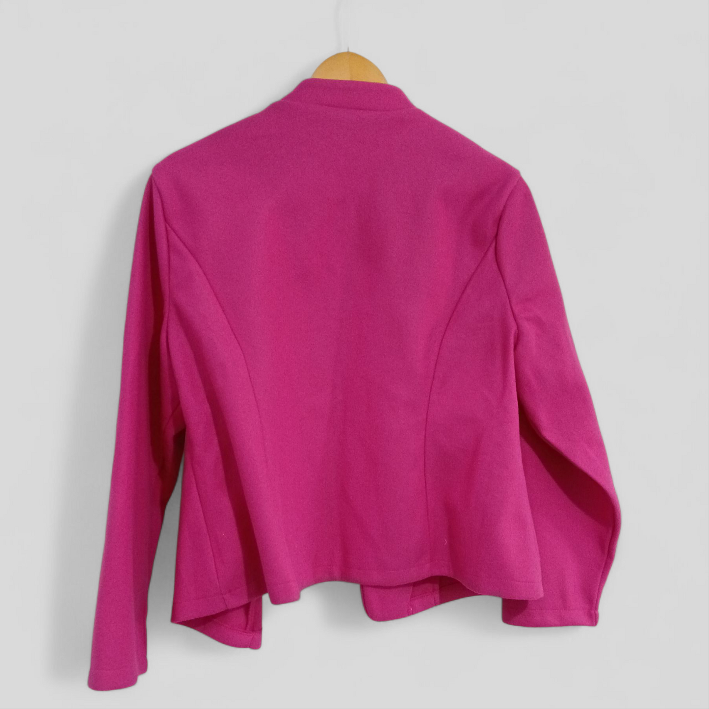 (0XL) Shein Curve | Pink Open Front Cardi