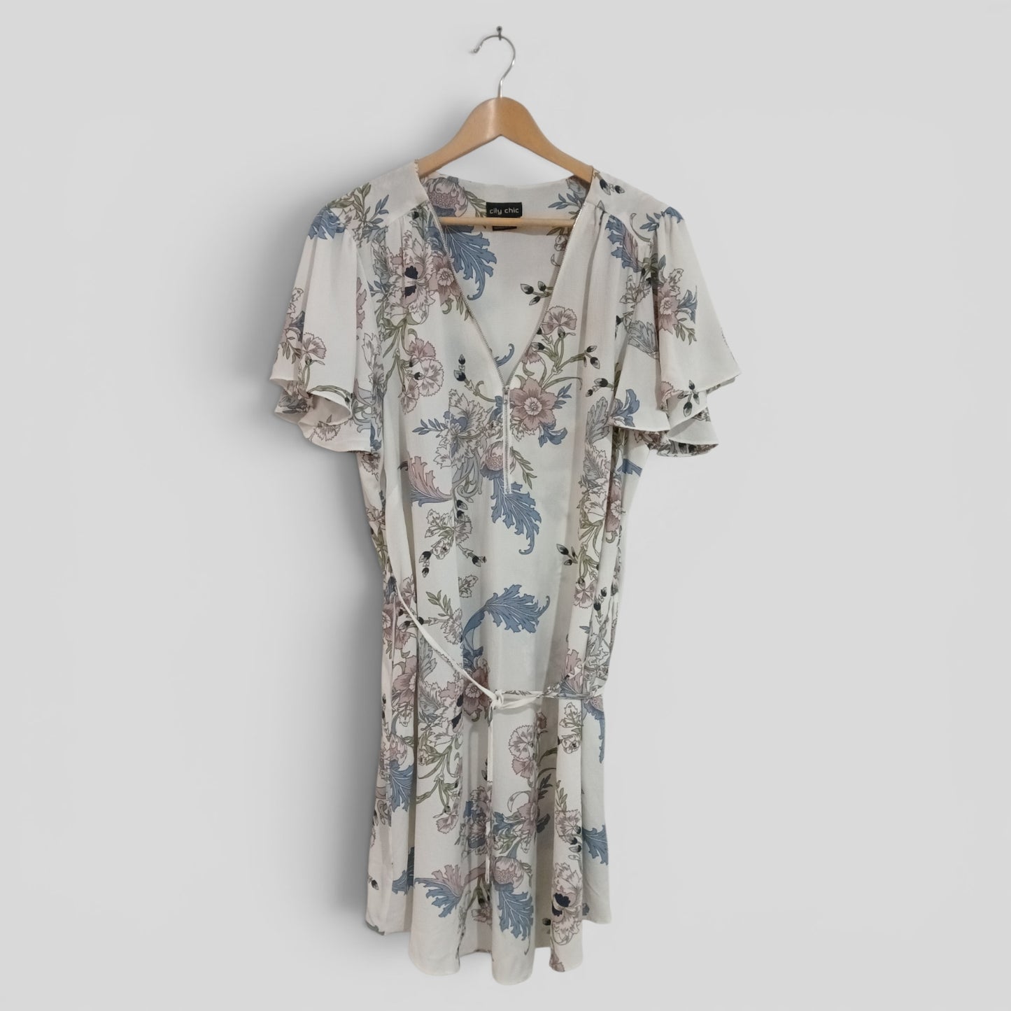 (M+18) City Chic | Floral Dress