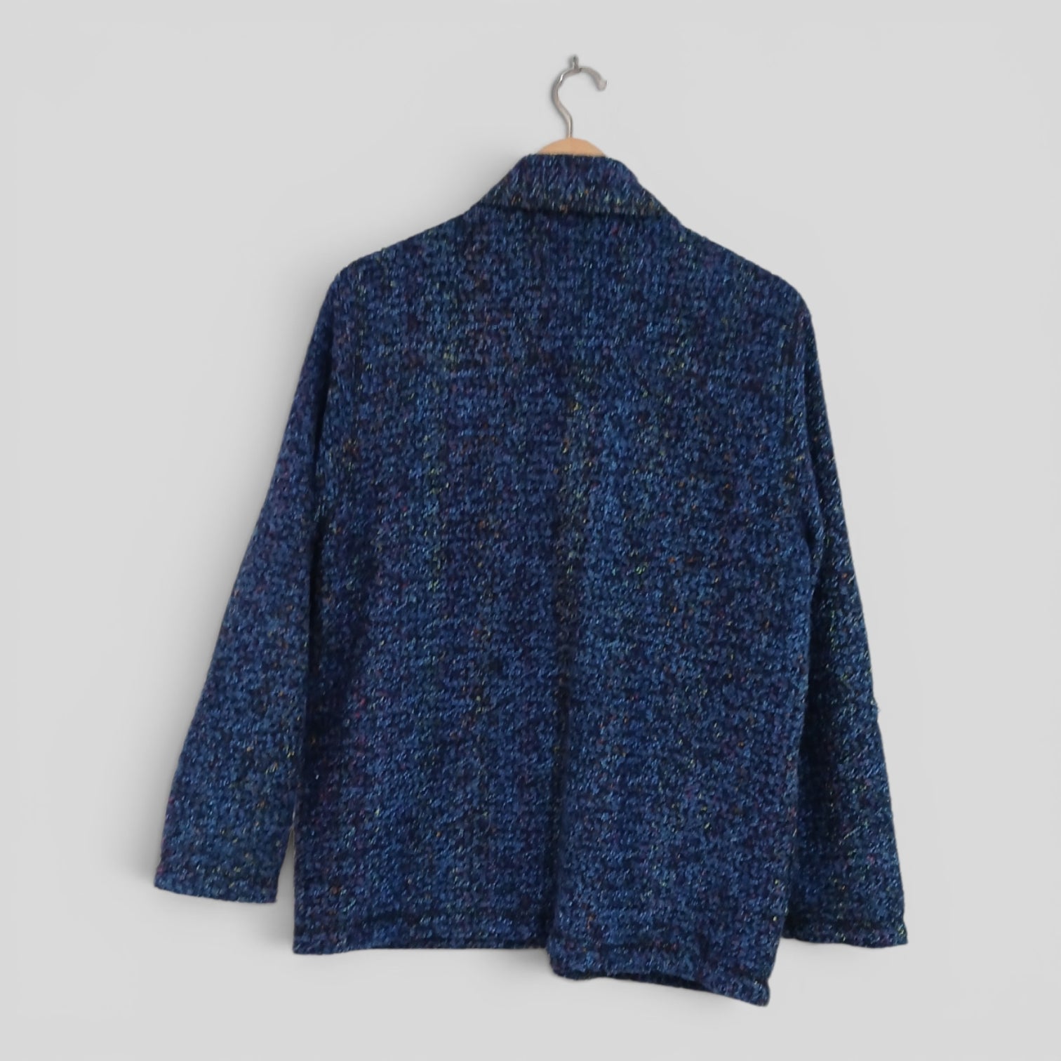 Image of (L) Liz Jordan | Navy Fleck Jacket