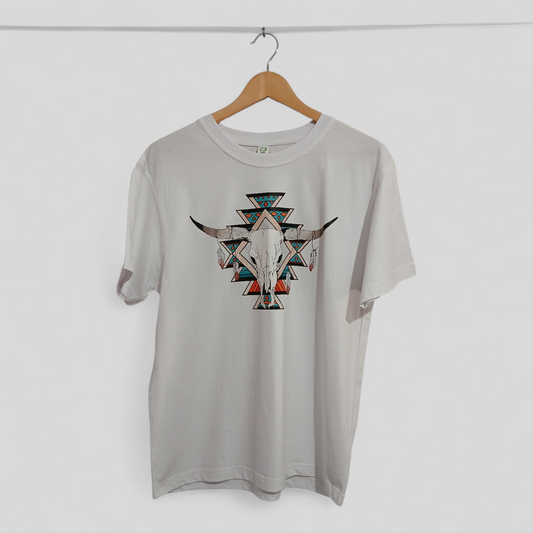 (12JNR) Howdy Hetty | White Graphic Tee BNWT