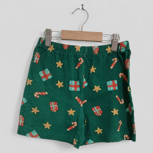 (6JNR) Bluey Christmas PJ Shorts