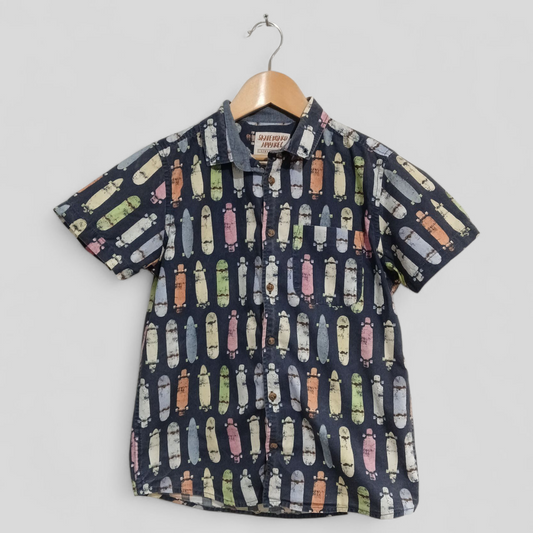 (11JNR) Tu | Skateboard Shirt