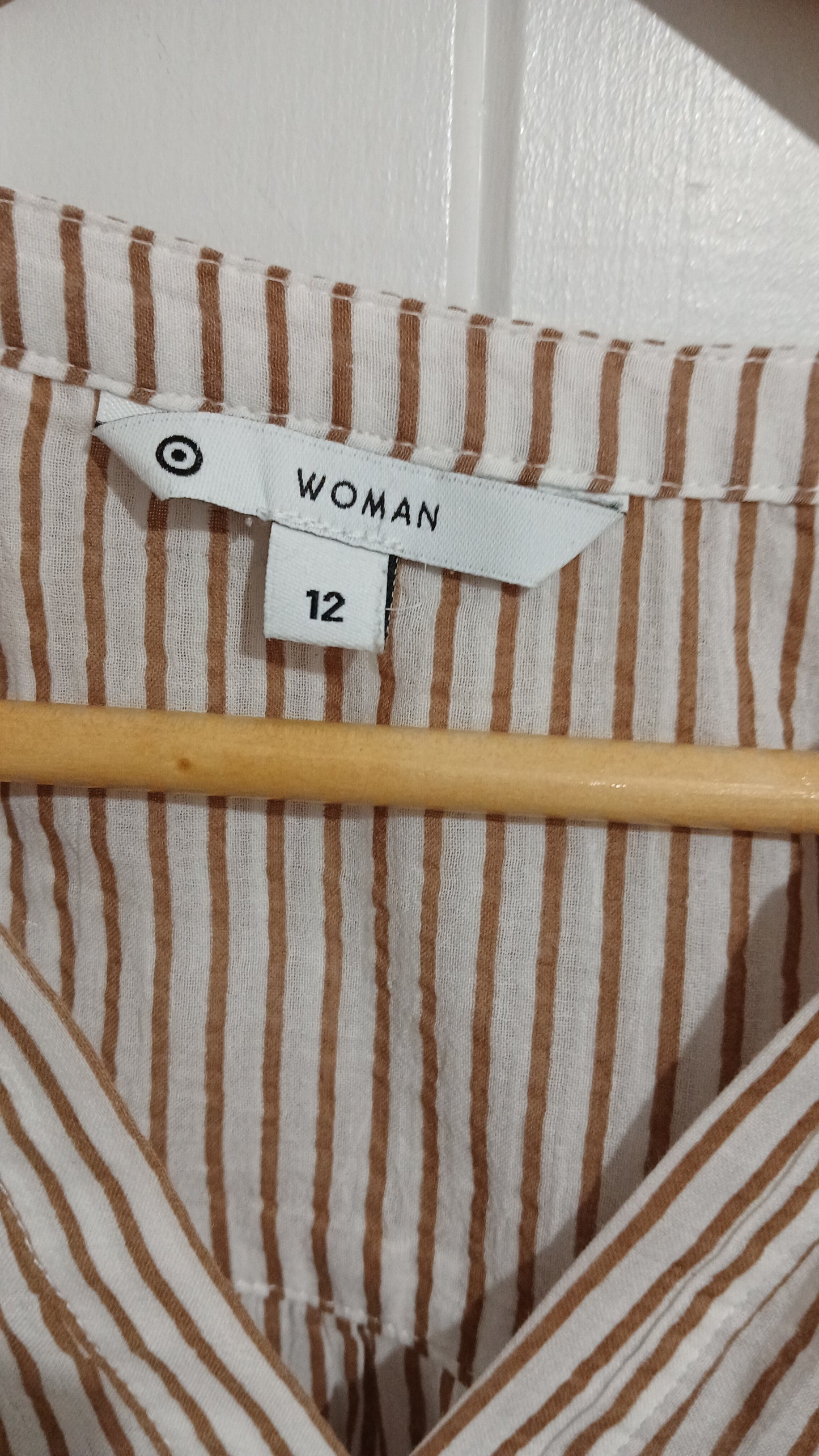 (12) Target | Cotton Striped Blouse