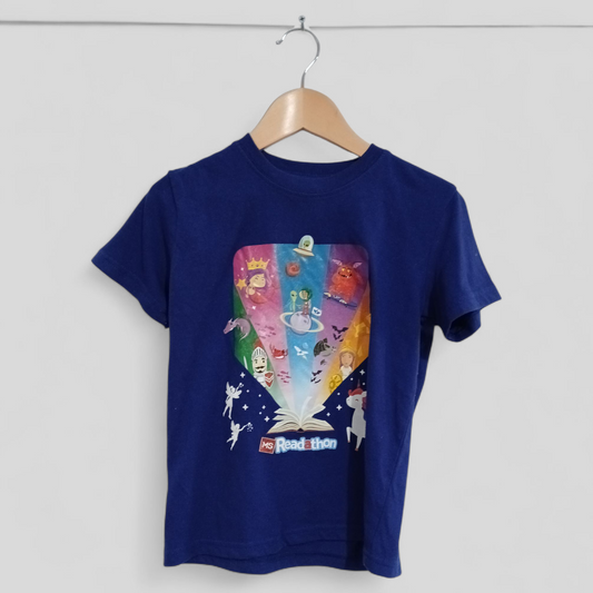 (6JNR) MS Readathon Blue Tee