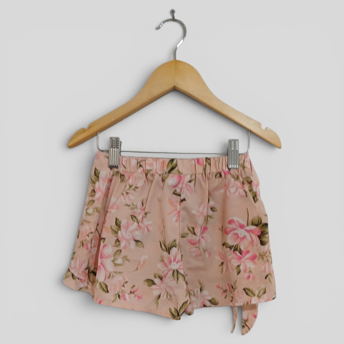 (4JNR) Mango | Floral Wrap Shorts