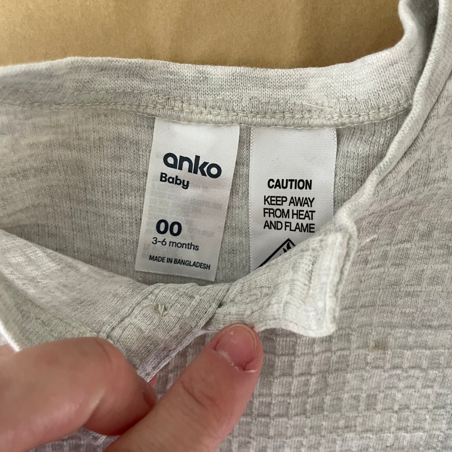 (00) Anko Grey L/S shirt