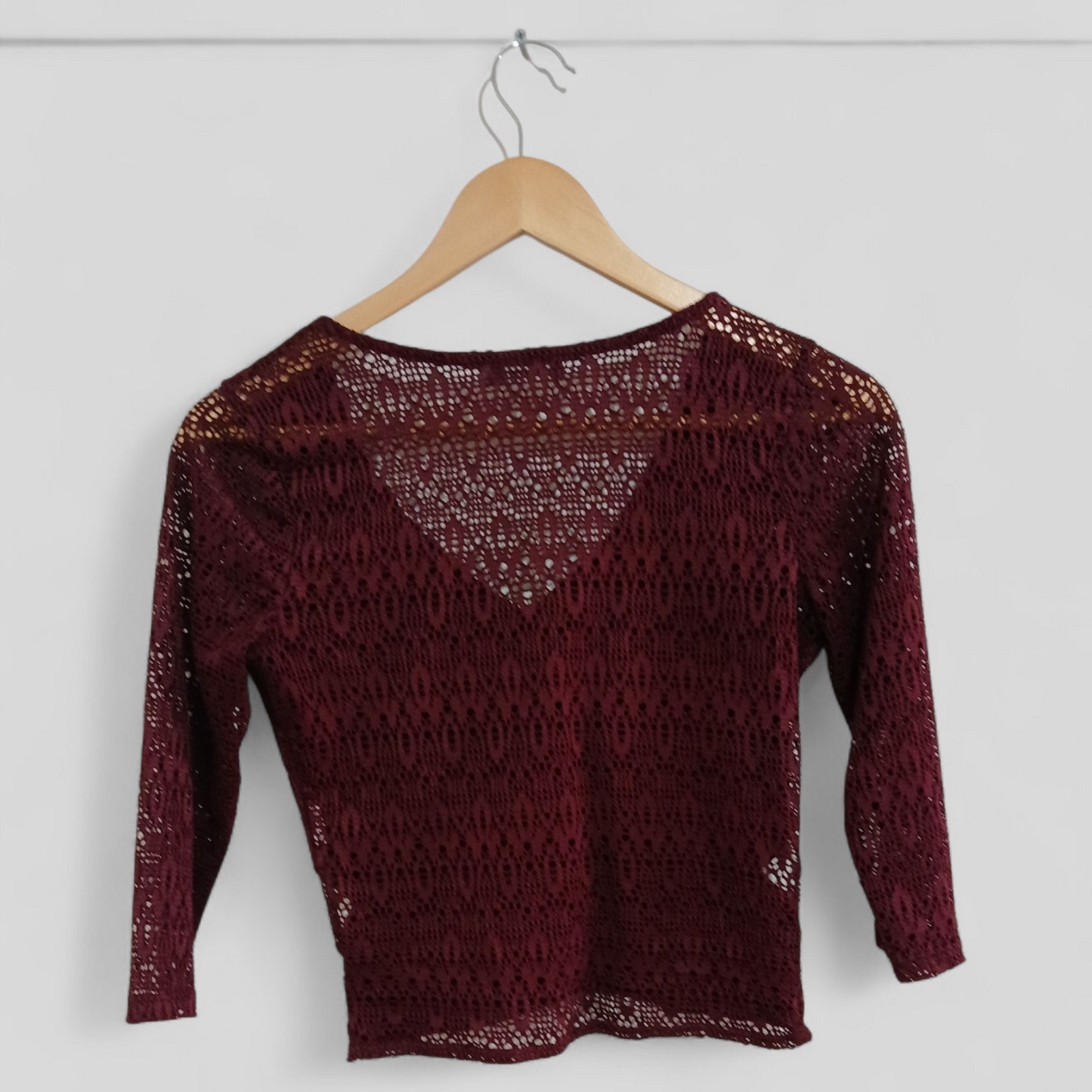 (M) Bershka | Maroon Blouse