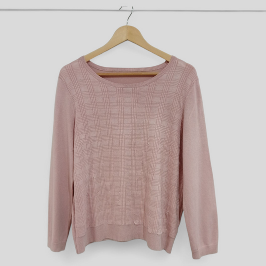 (XL) Pink Jumper