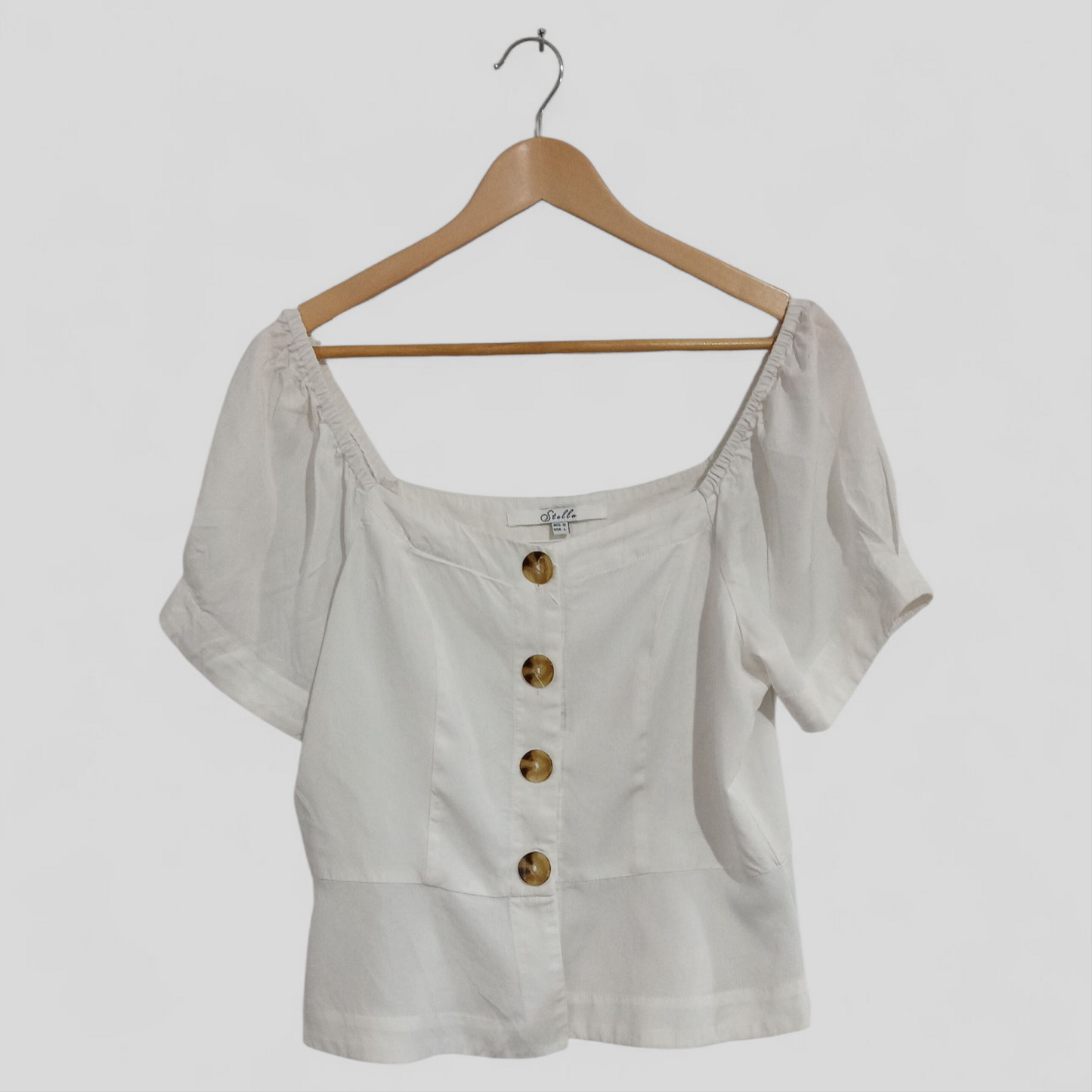 (12) Stella | White Blouse