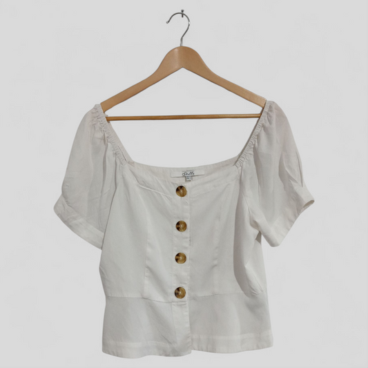 (12) Stella | White Blouse