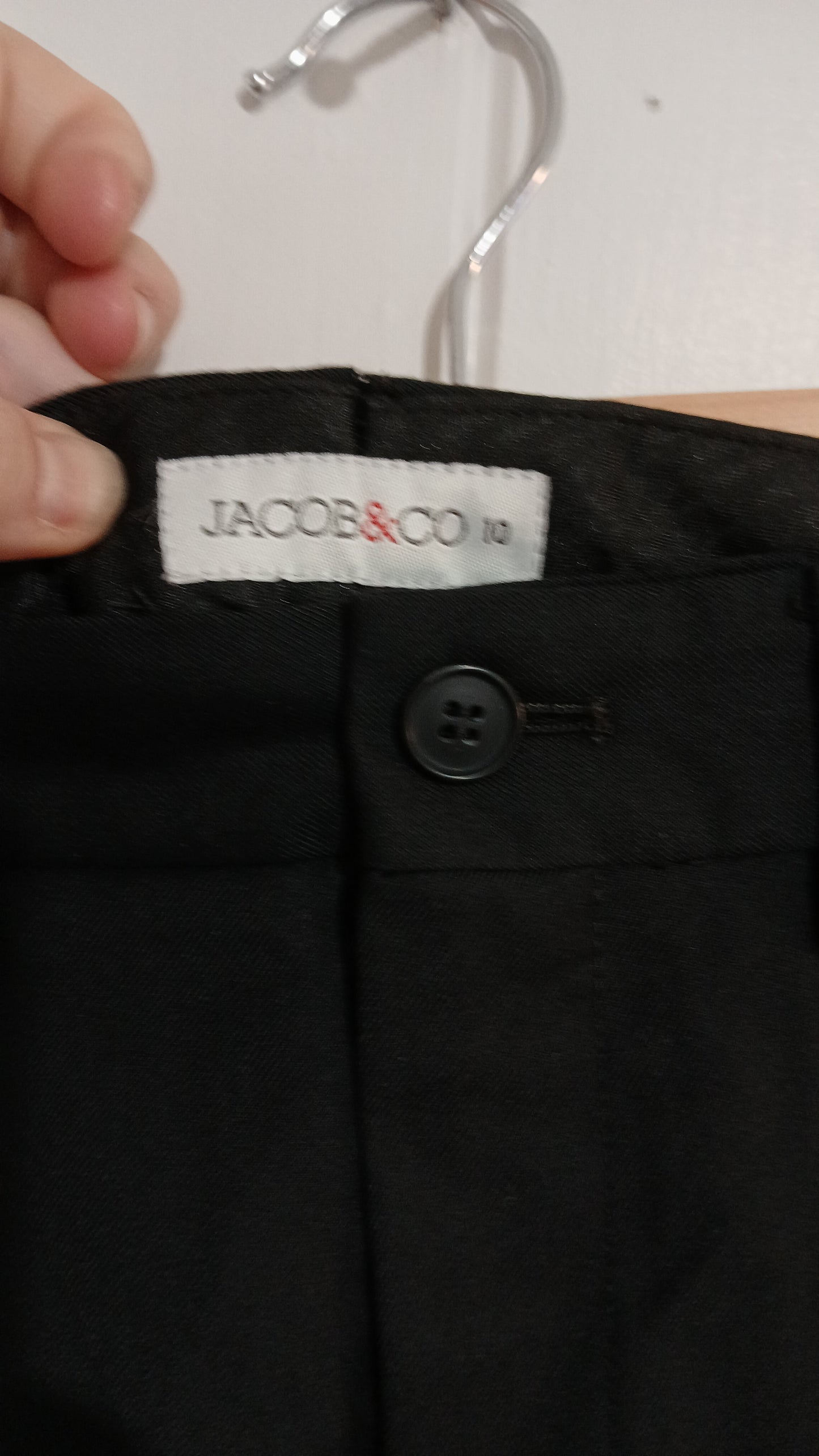 (10JNR) Jacob & Co | Black Dress Pants