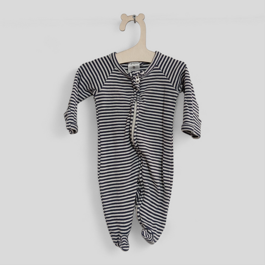 (0000) Target | Striped LS Onesie