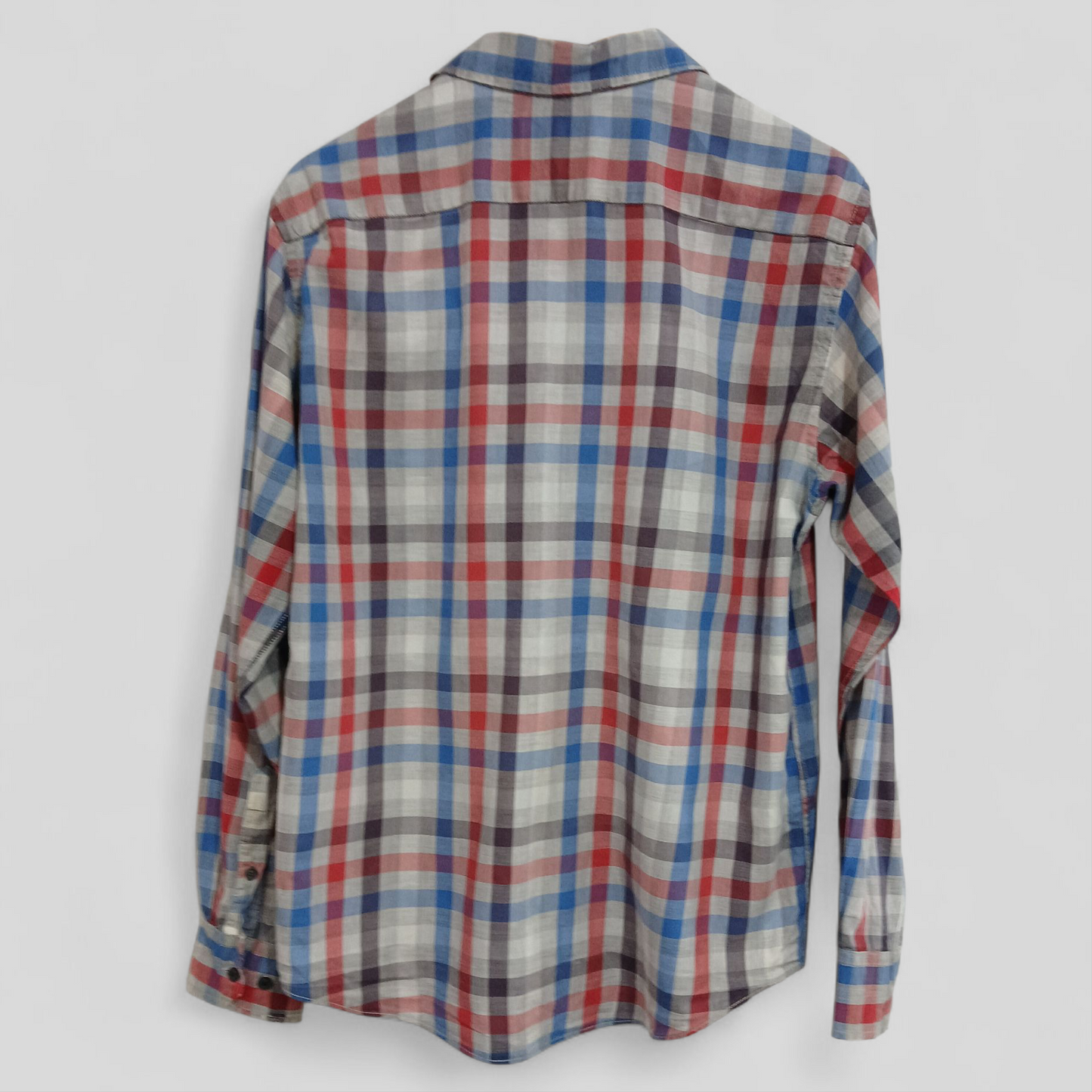 (M) Blue Harbour | Plaid LS Shirt