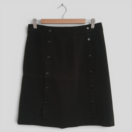 (10) Rockmans | Black Skirt