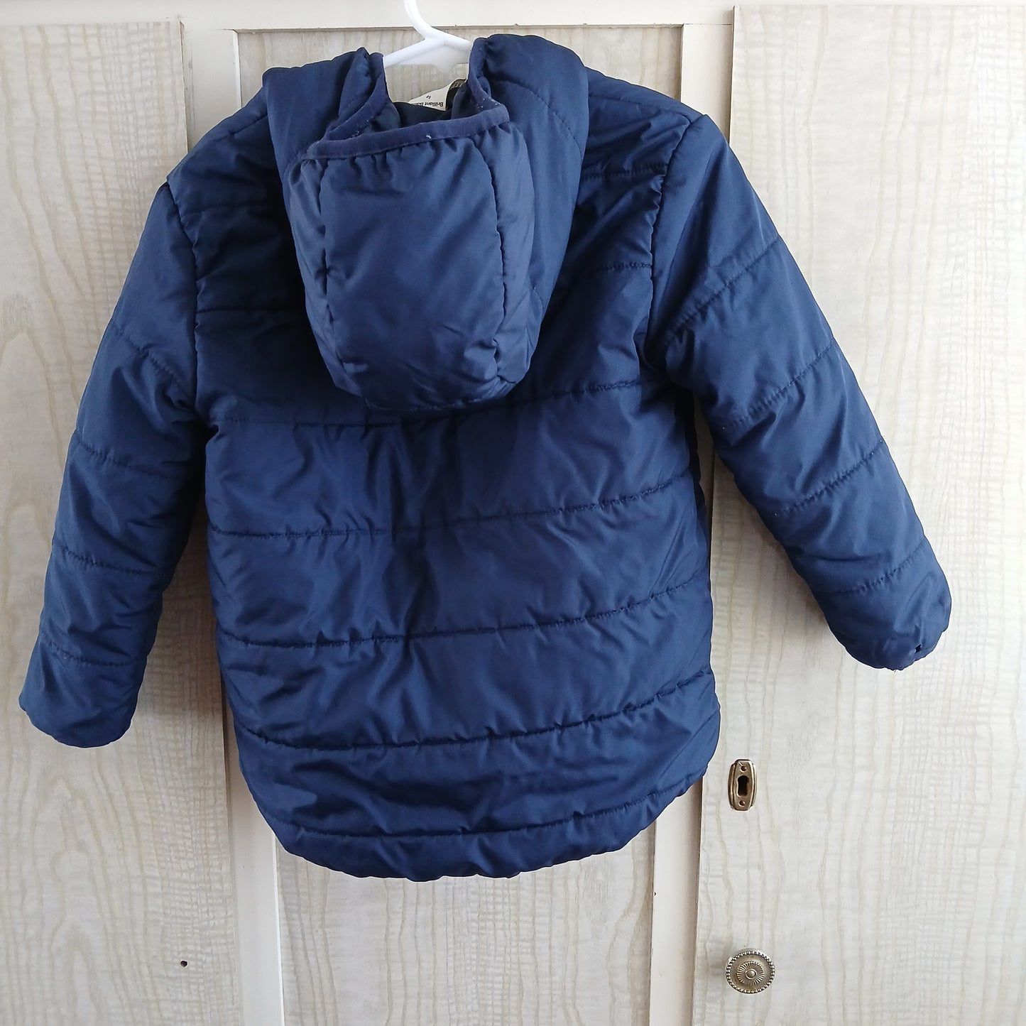 (4) Navy Blue Parker puff jacket