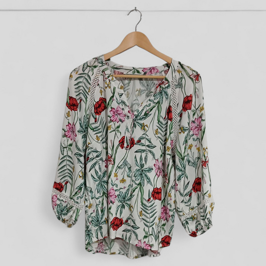 (14) Katies | Floral Blouse