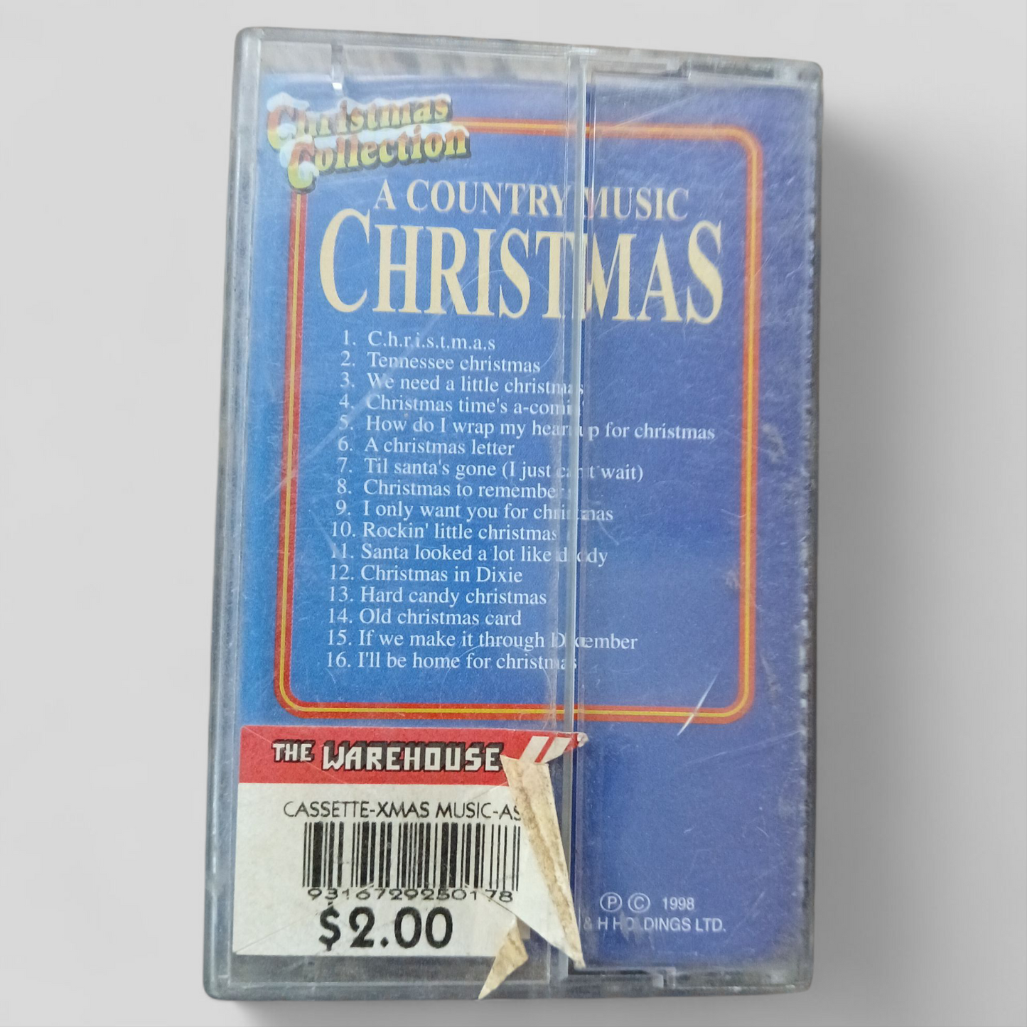 Cassette - A Country Music Christmas XMAS-43