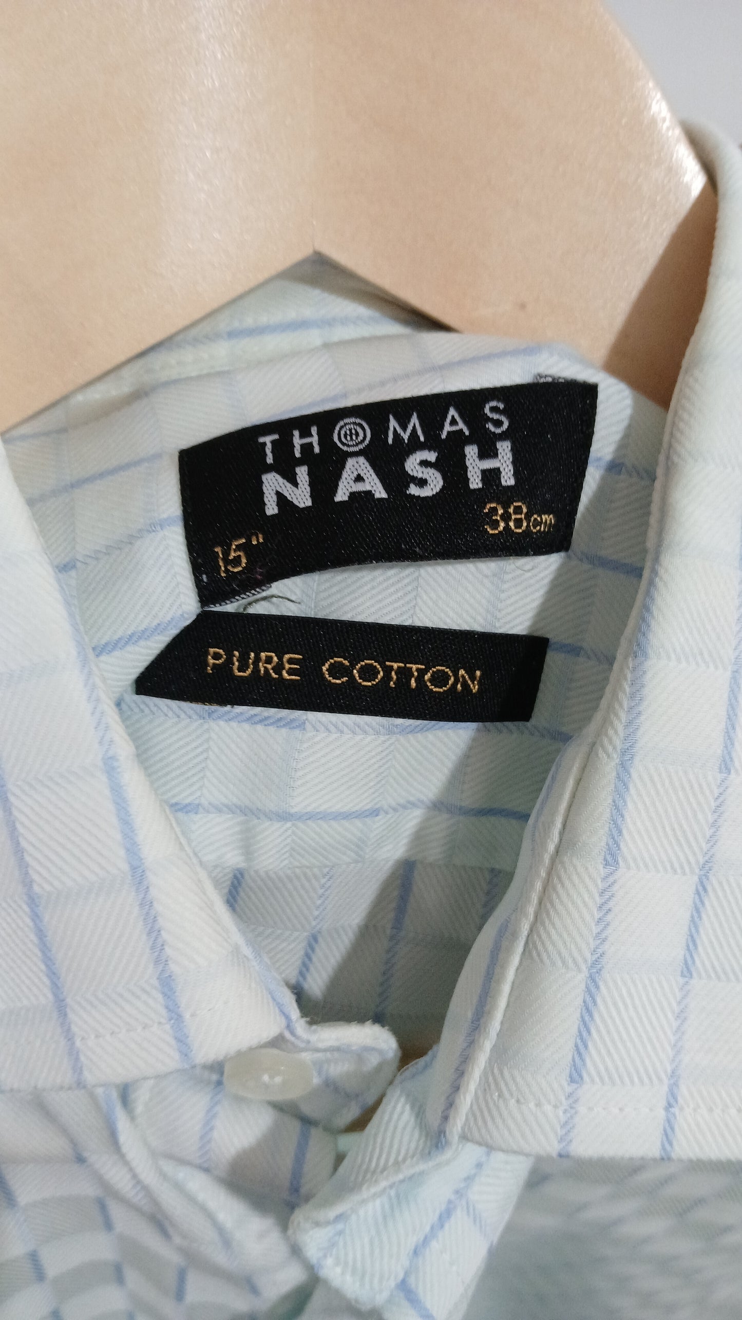 (38) Thomas Nash | Blue Check LS Shirt