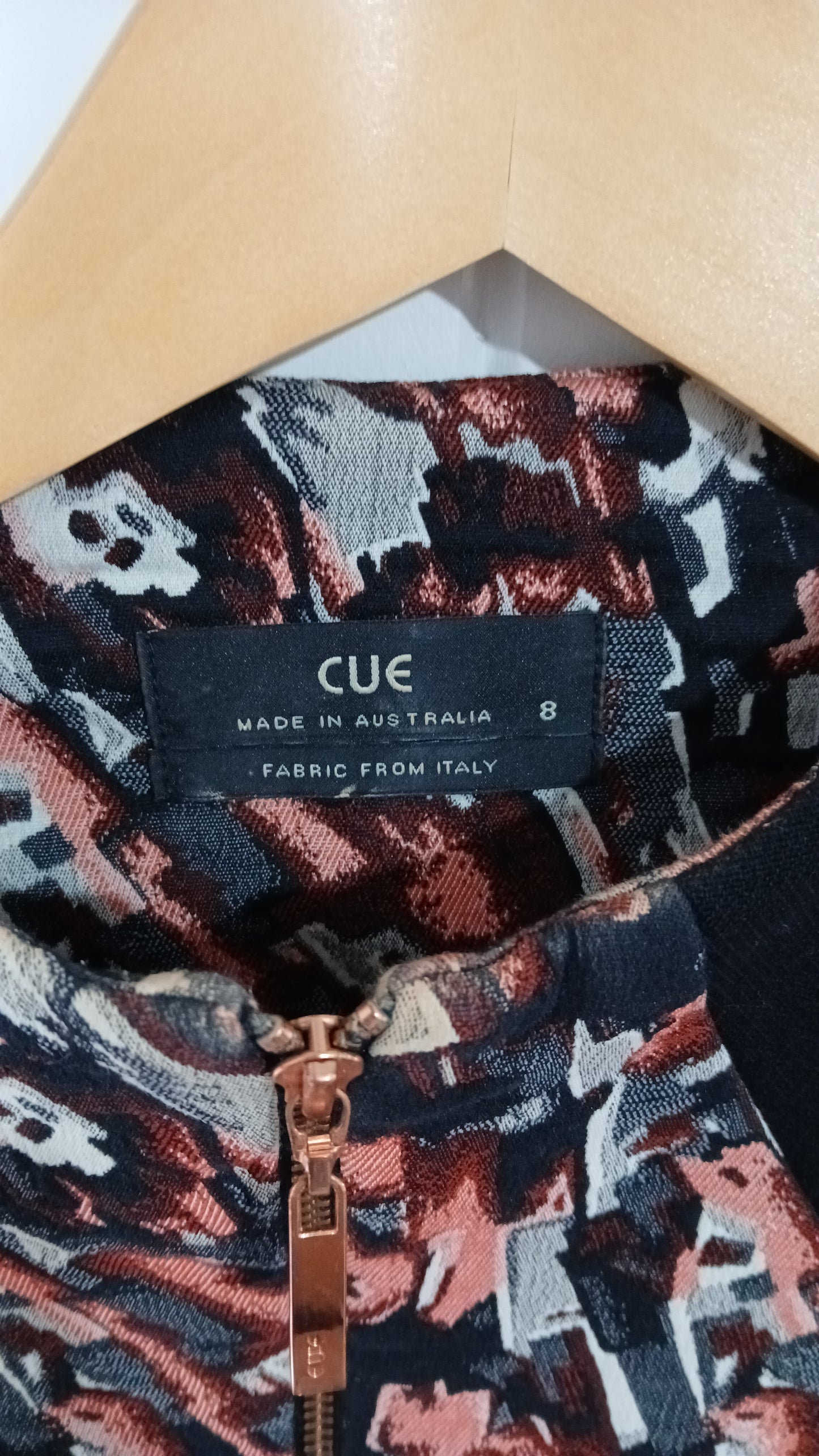 (8) Cue | Patterned Dress