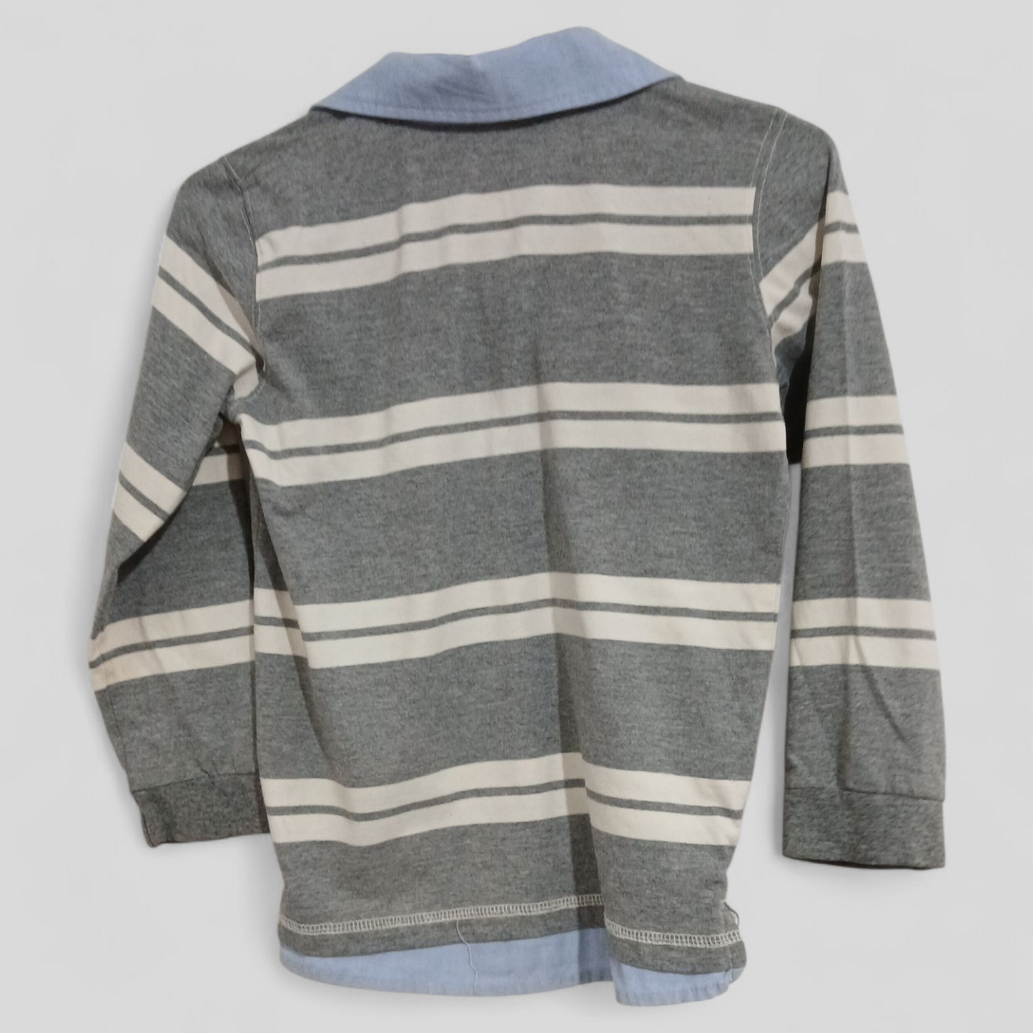 (7JNR) Fun Spirit | L/S Striped Shirt