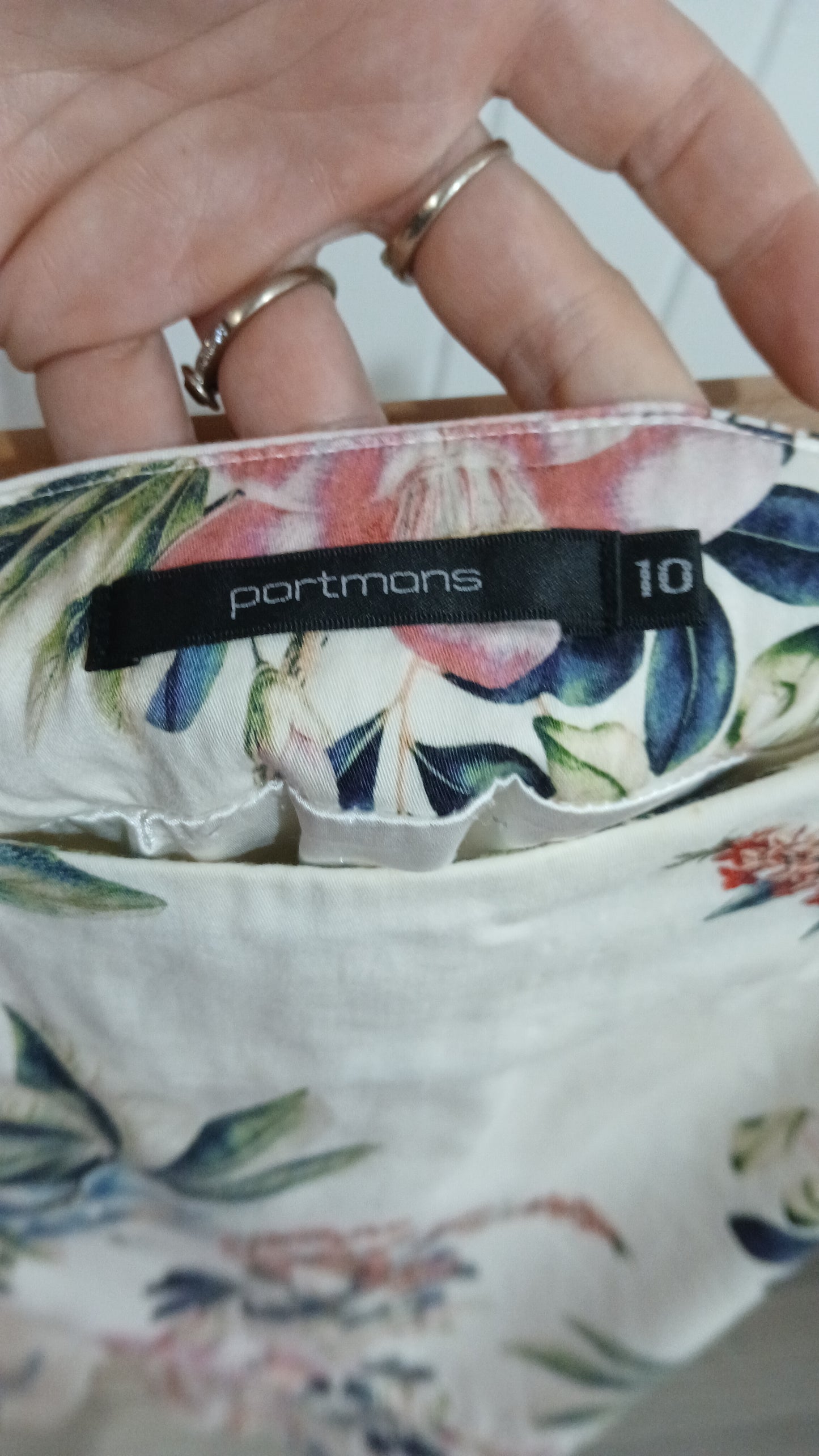 (10) Portmans | Floral Skirt