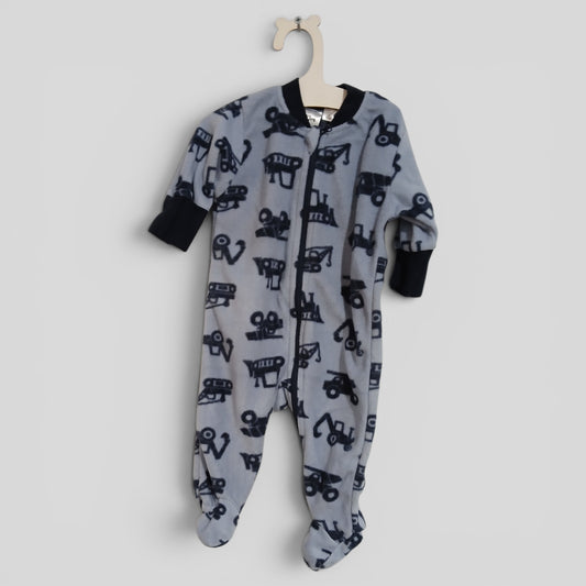 (000JNR) Baby Berry | Train Onesie