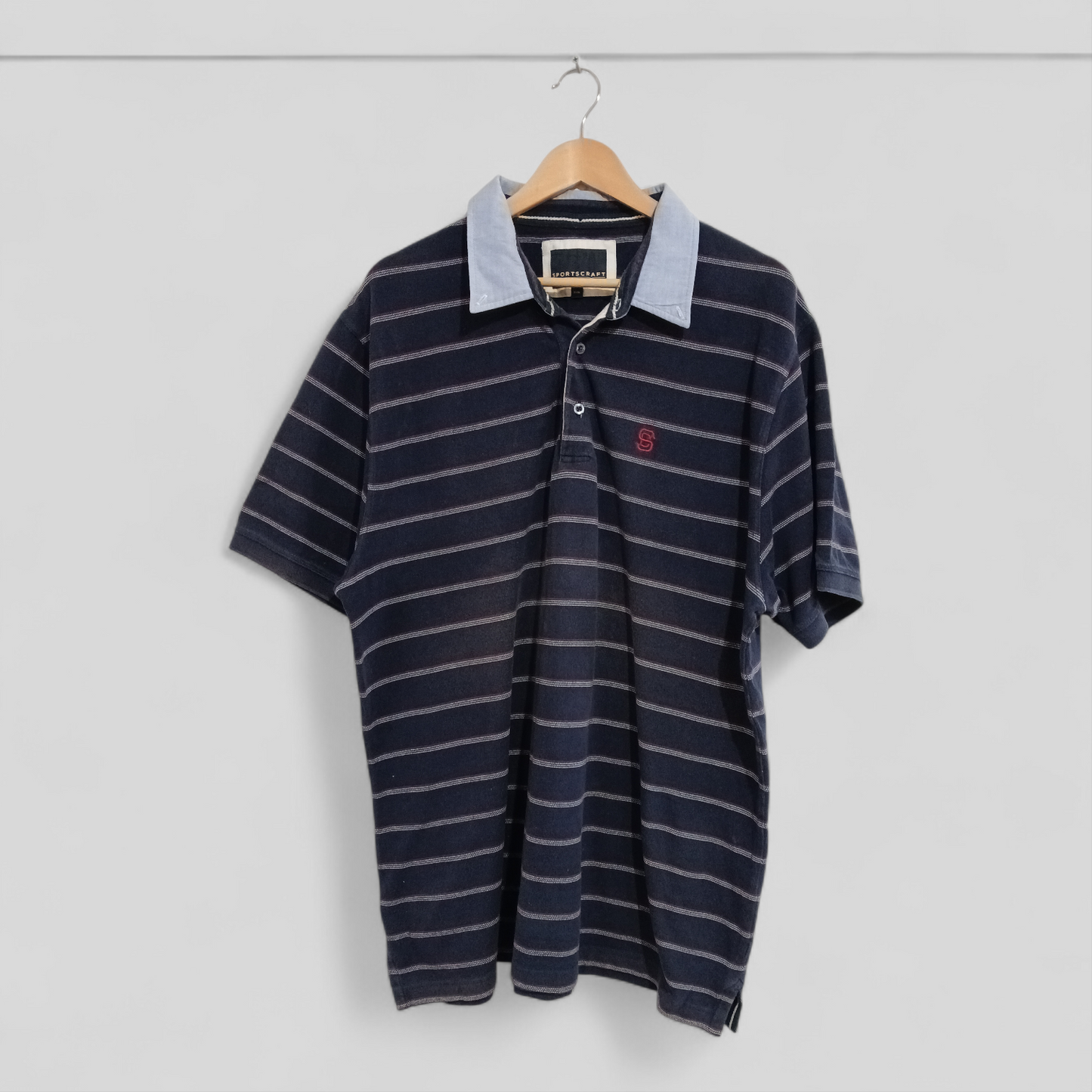 (XXXL) Sportscraft | Striped Polo
