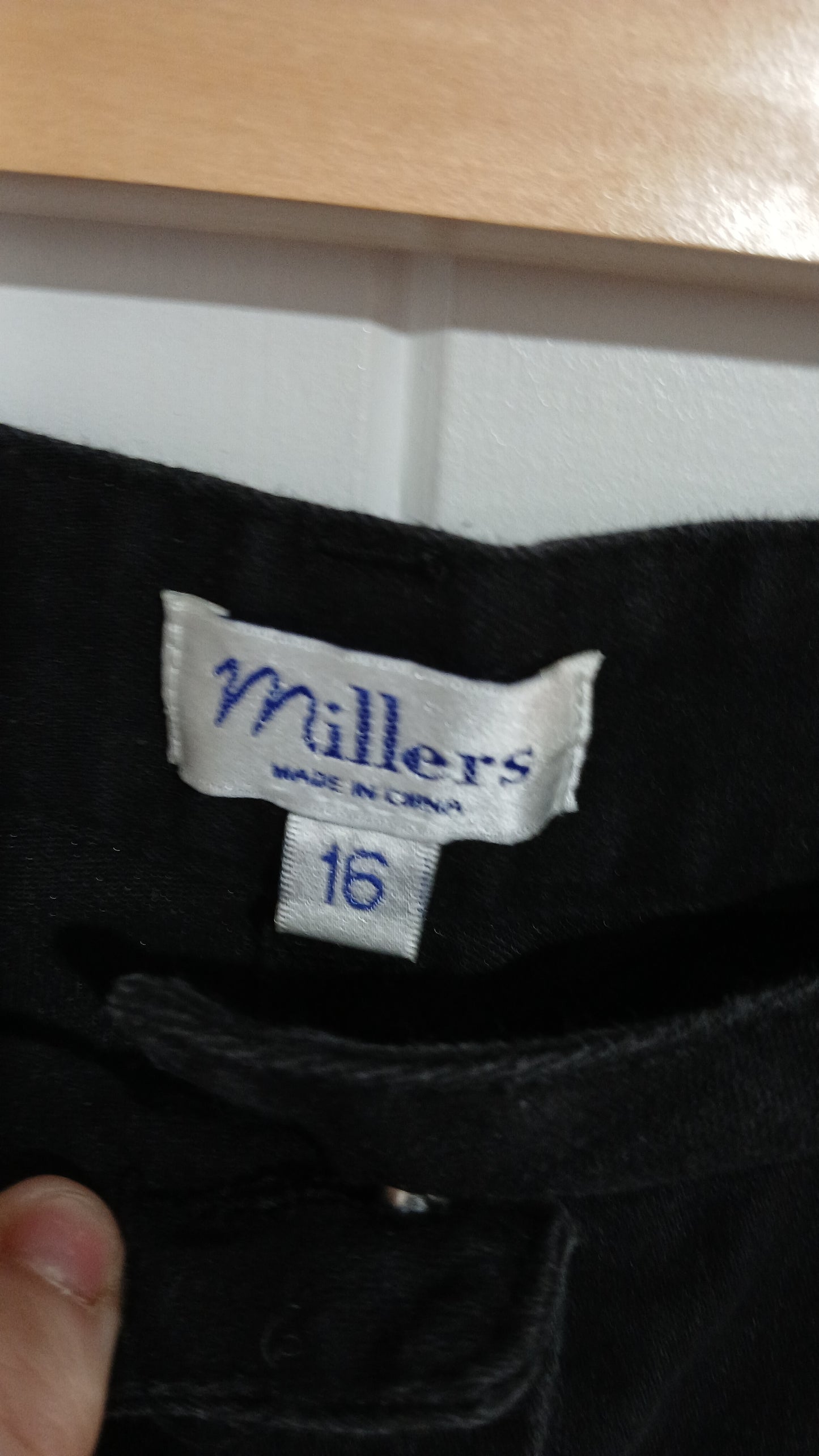 (16) Millers | Black Jeans