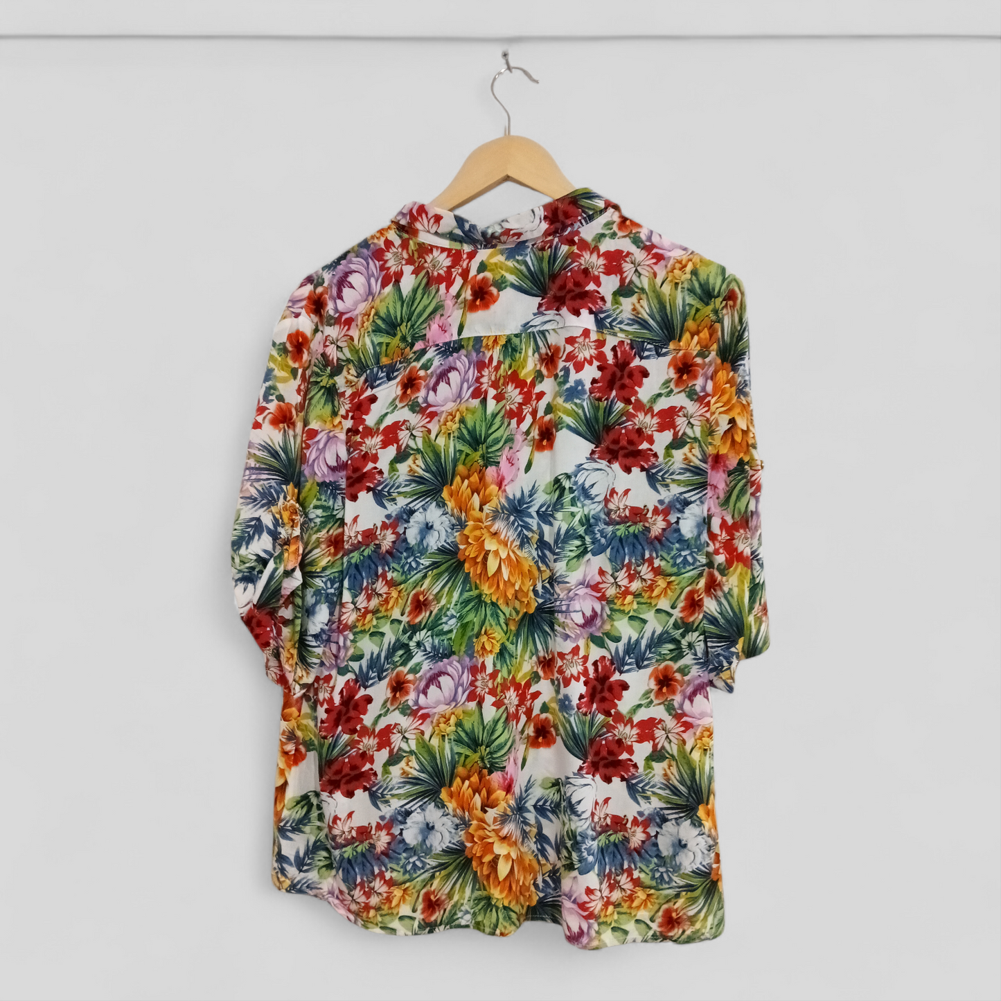 (14) Rockmans | Floral Shirt