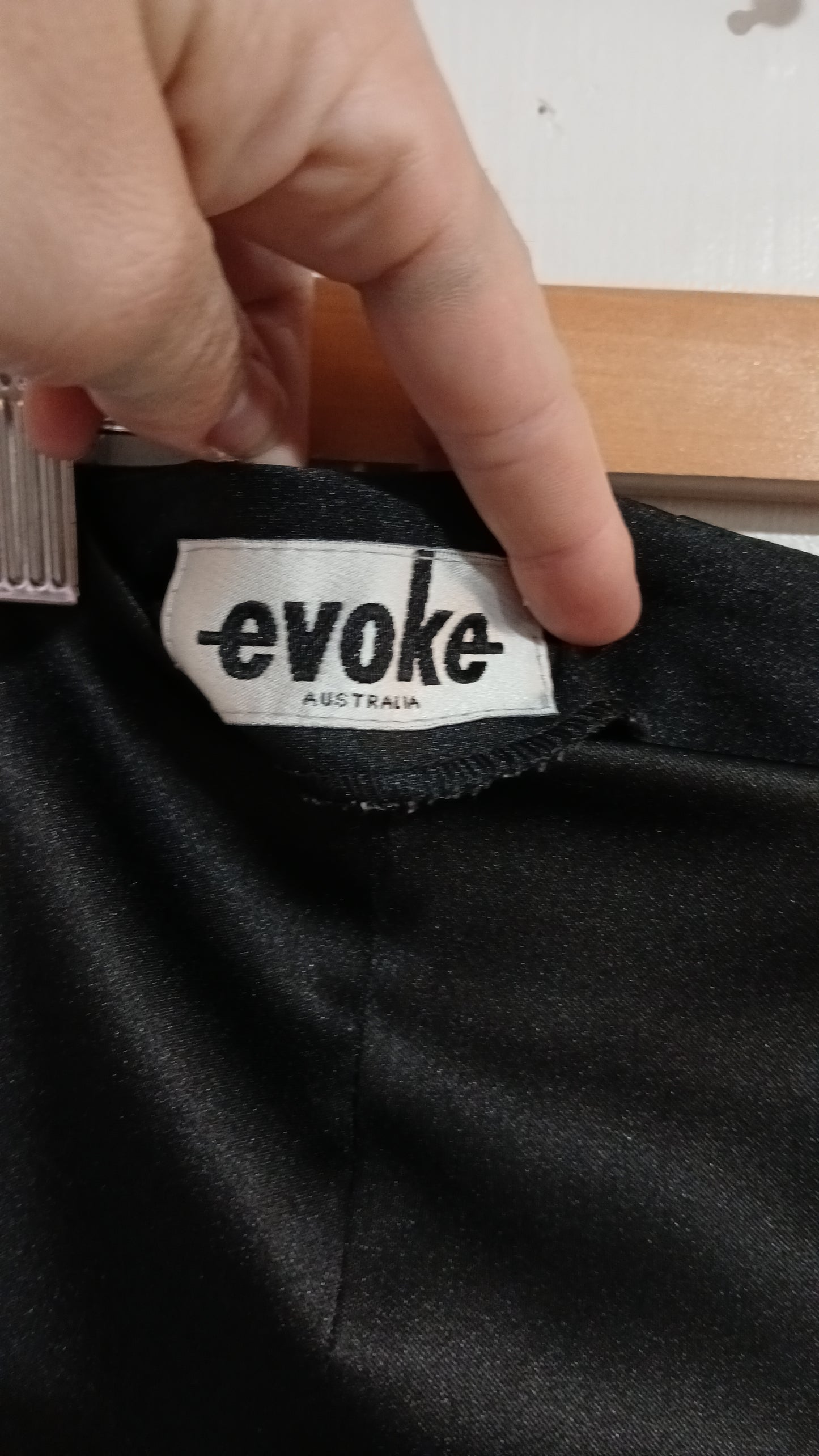 (10) Evoke | Black Shiny Pants