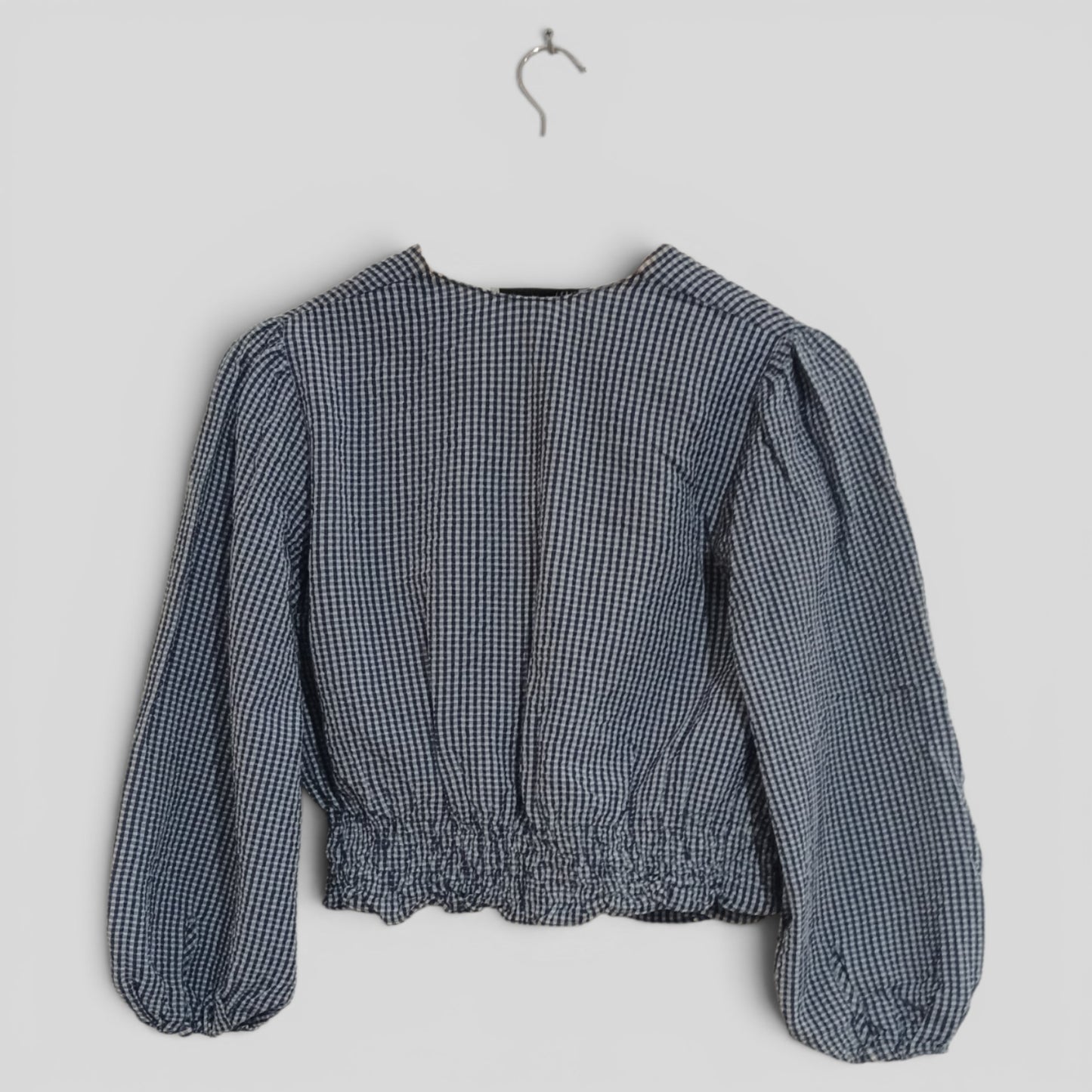 (XS) Zara | Gingham Blouse