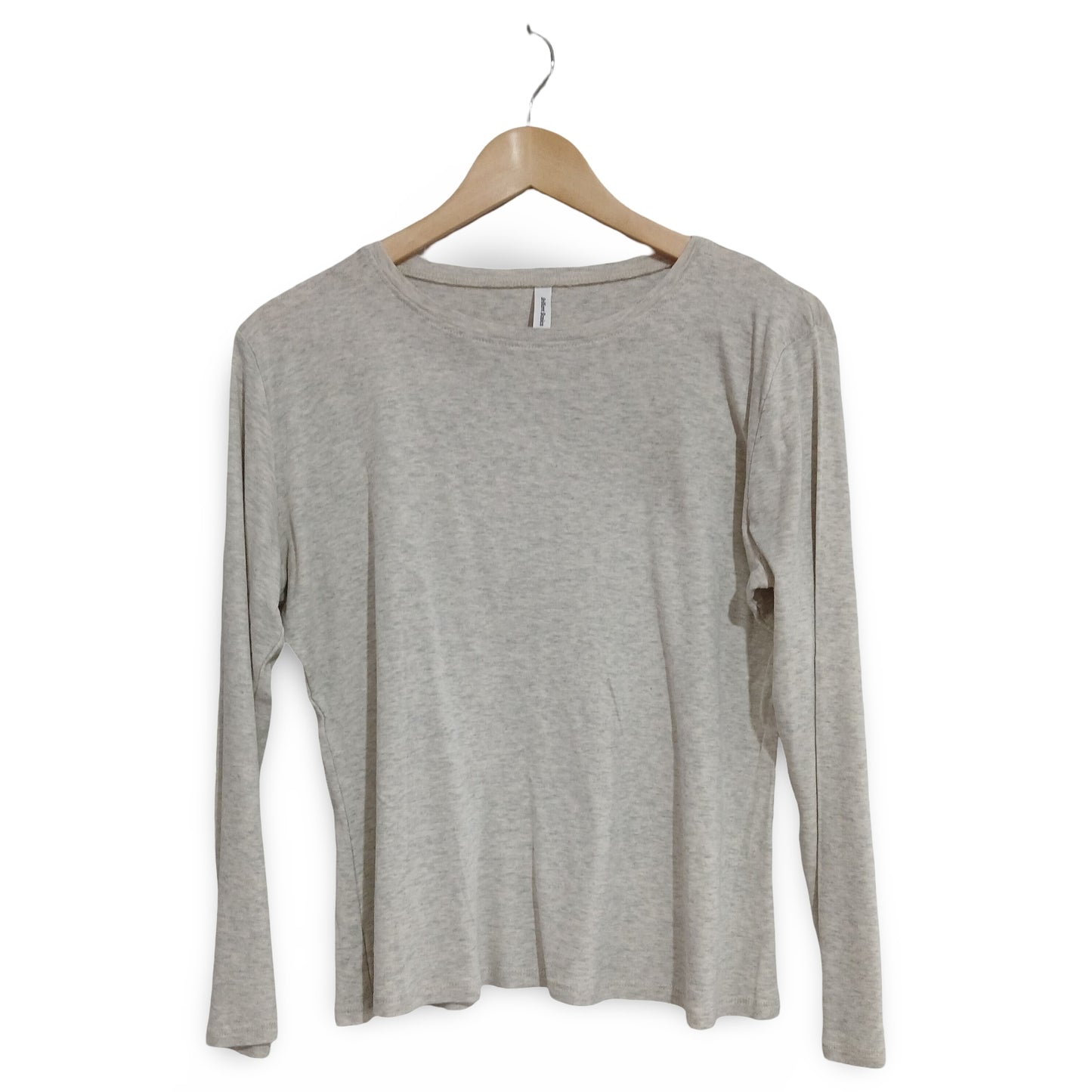 (XL) Brilliant Basics | Beige LS Shirt