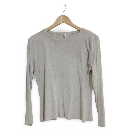 (XL) Brilliant Basics | Beige LS Shirt