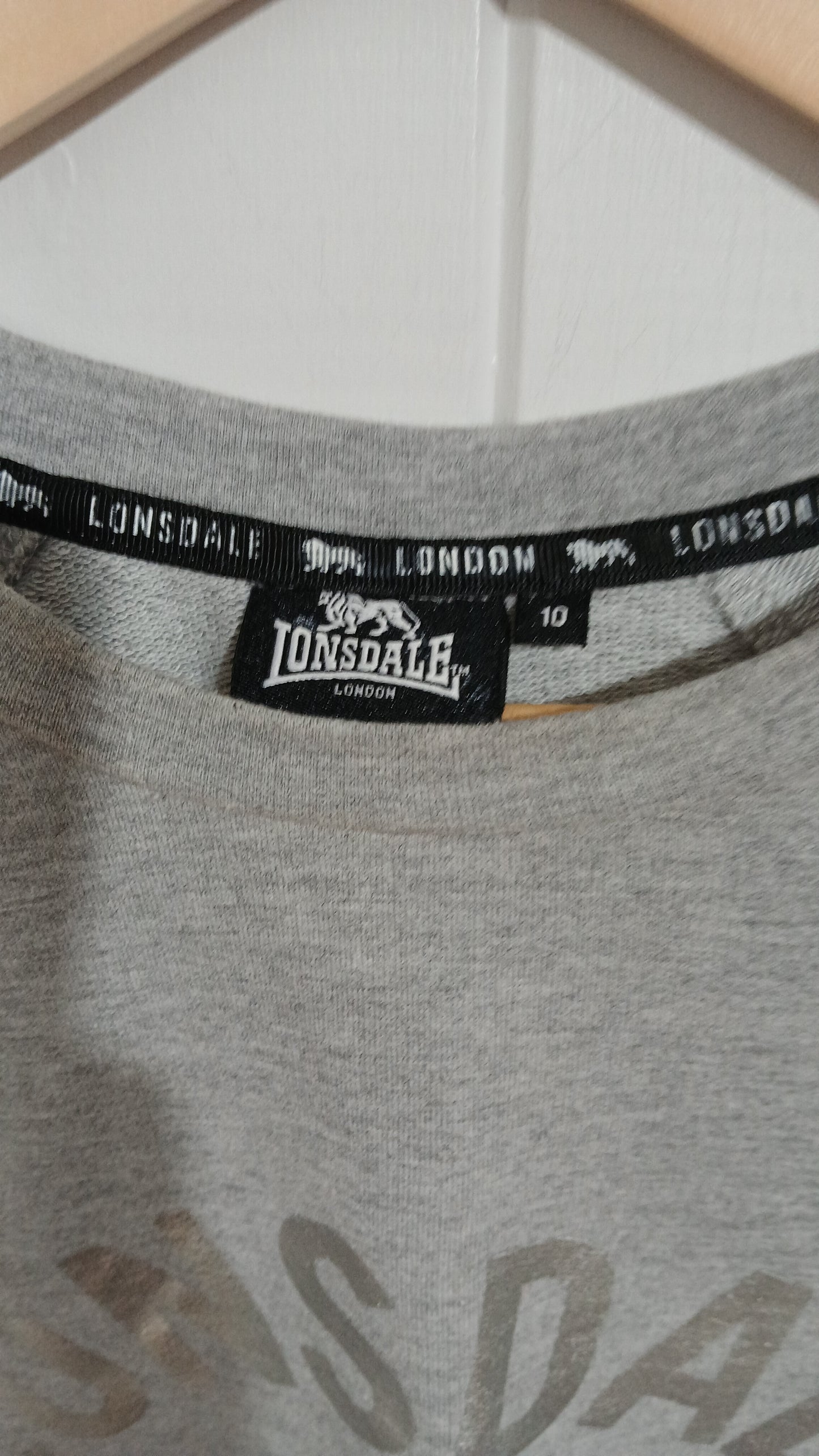(10) Lonsdale | Grey Sweater