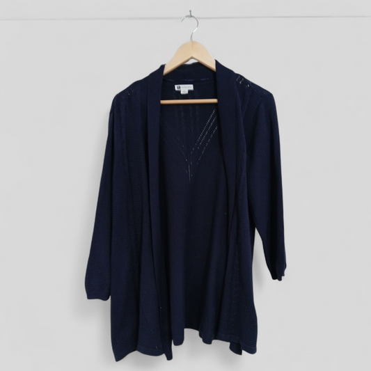 (L) Rockmans | LS Cardi Navy