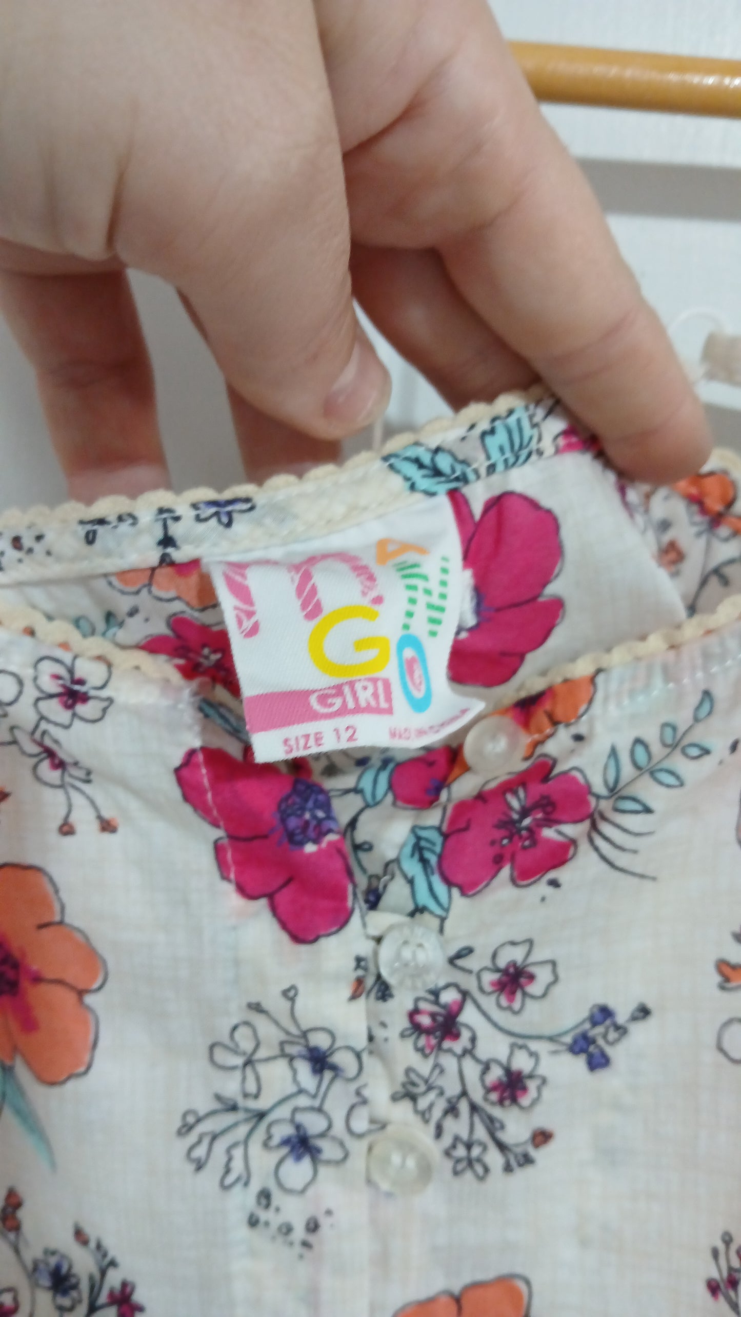 (12JNR) Mango | Floral Blouse