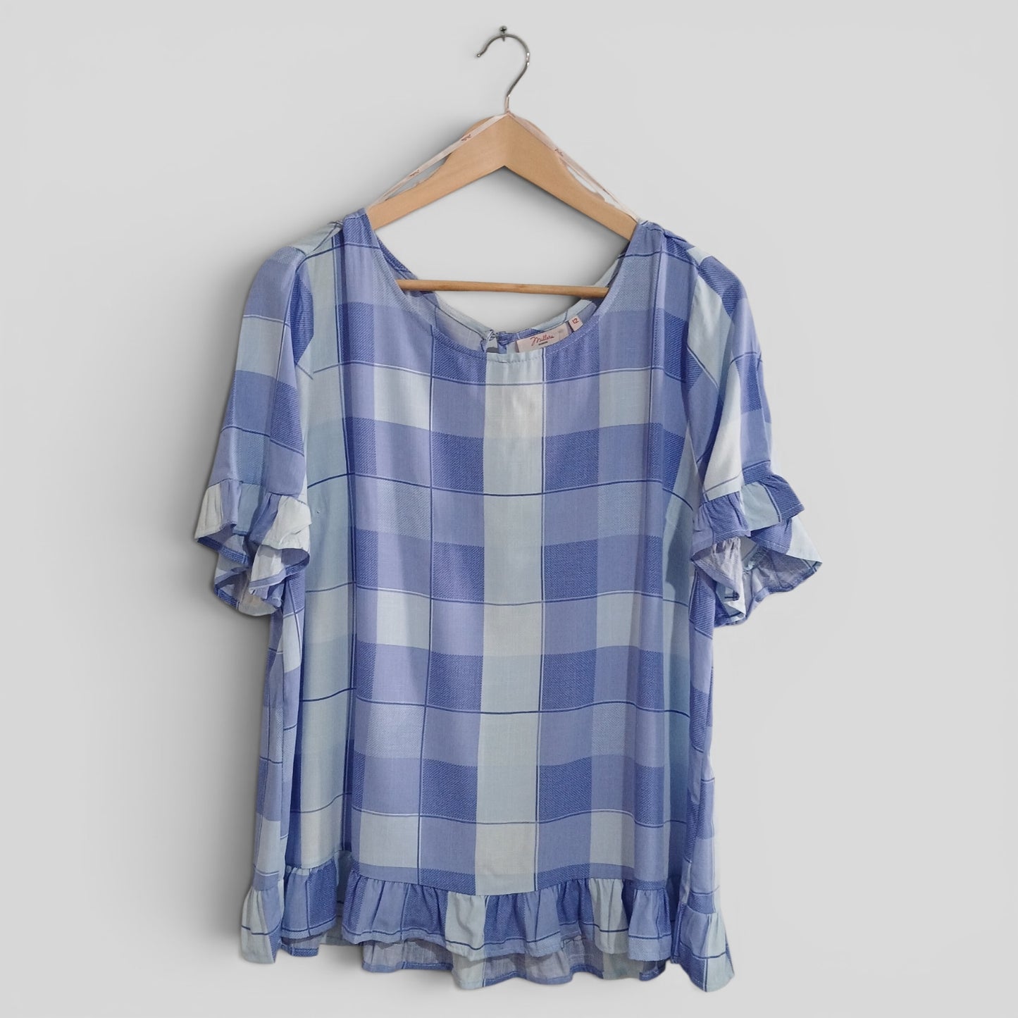 (12) Millers | Plaid Blouse | BNWT