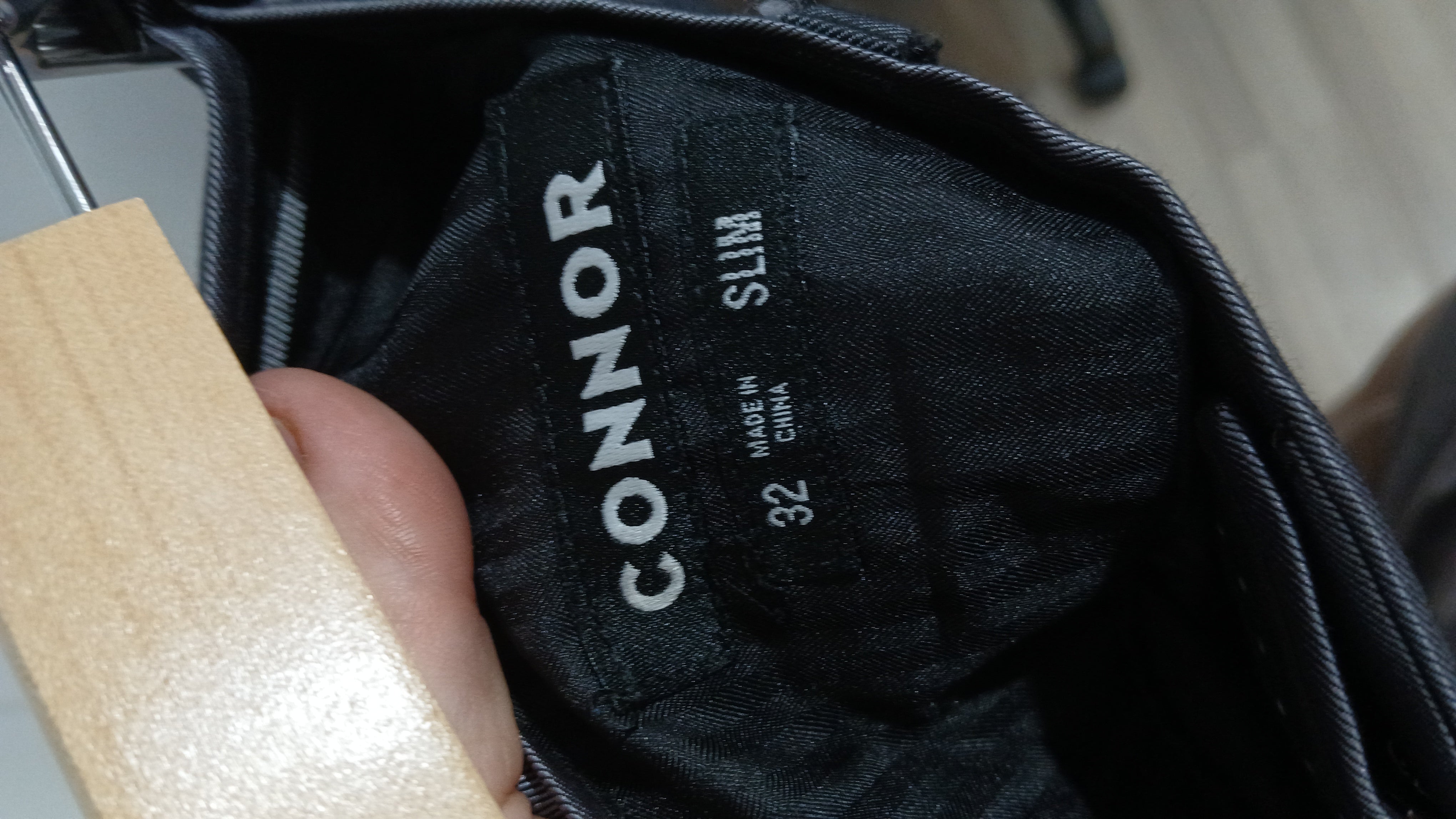 Image of (32) Connor | Slim Dark Grey Pants