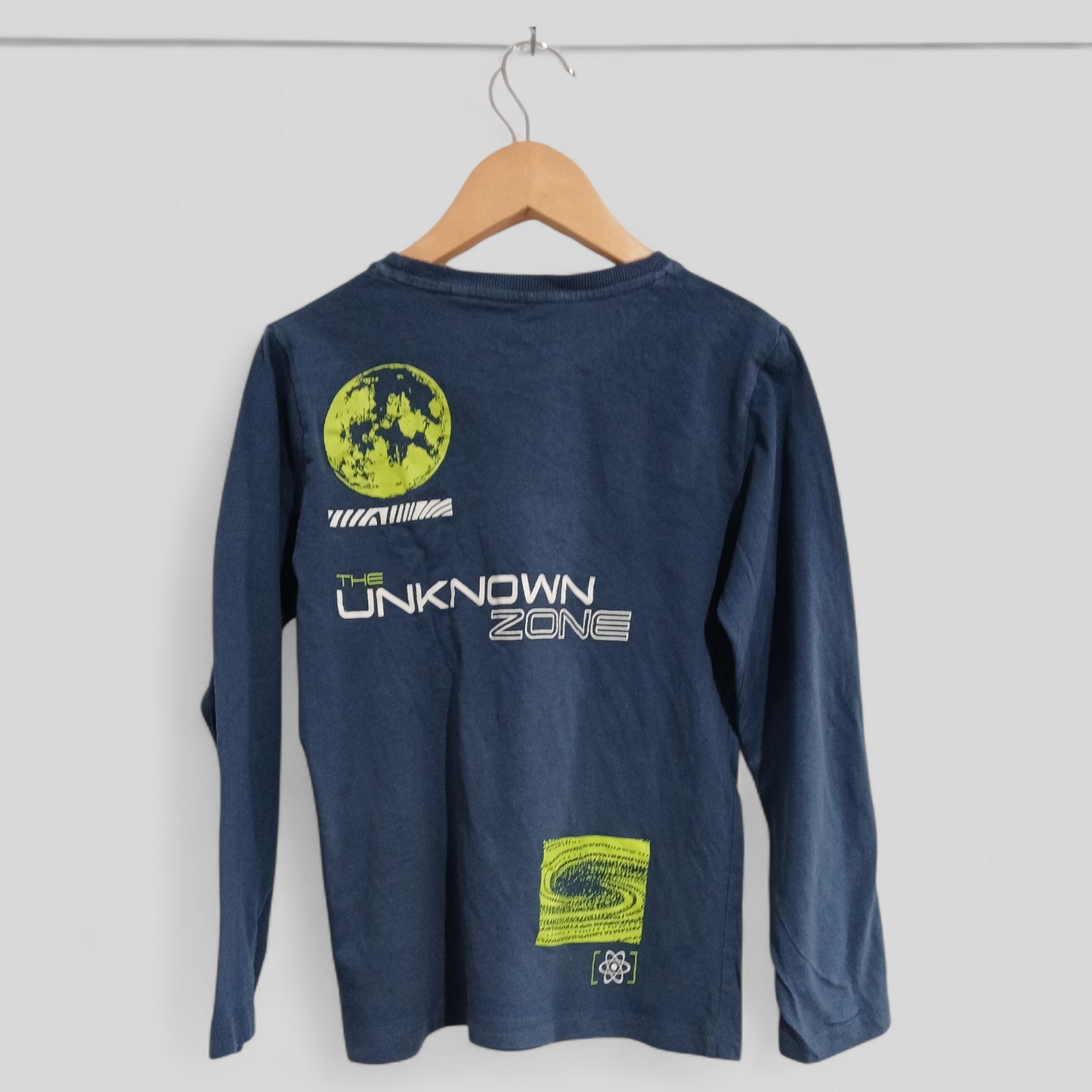 (10JNR) K-D | Navy LS Shirt