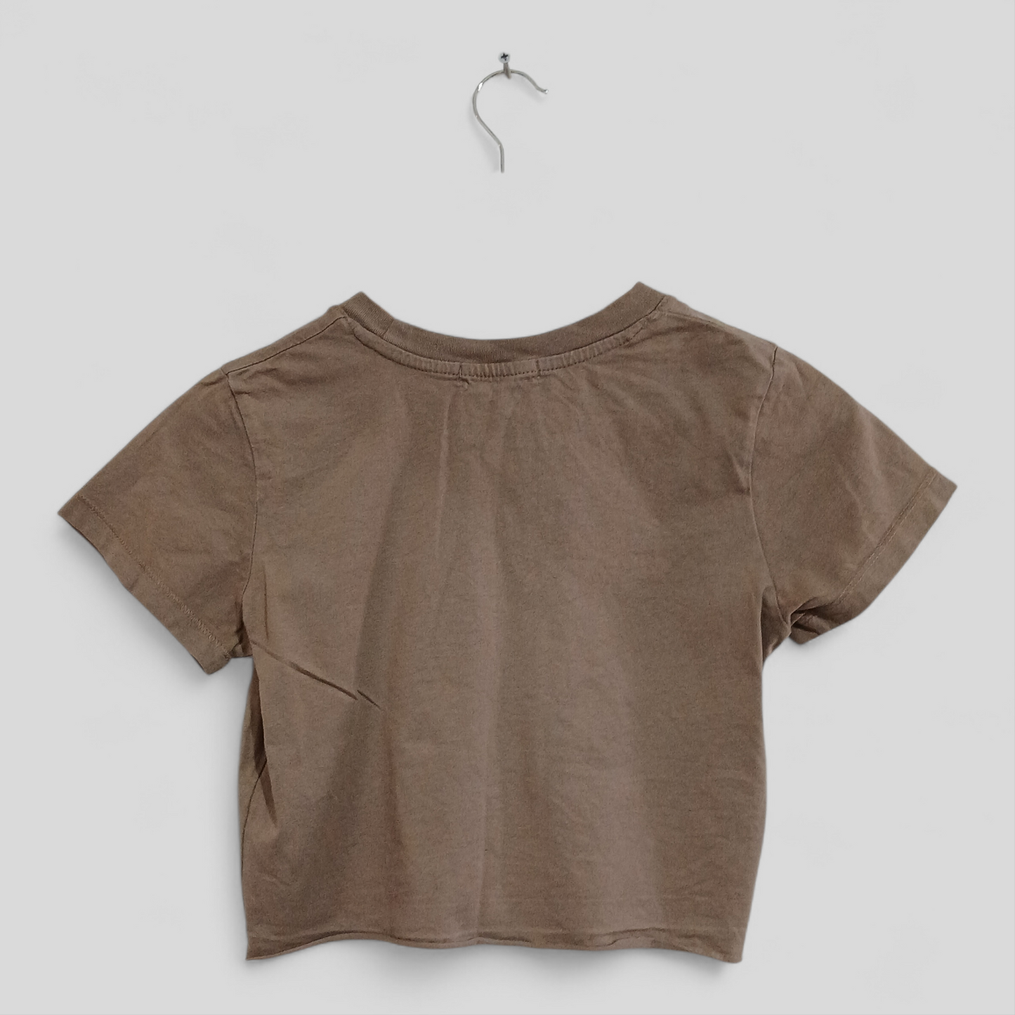 (XS) Cotton On | Brown Crop Tee