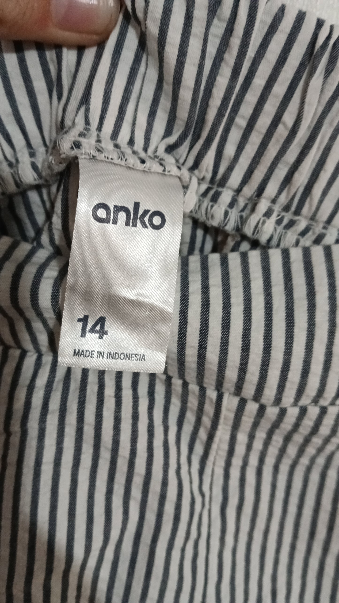 (14) Anko | Striped Shorts