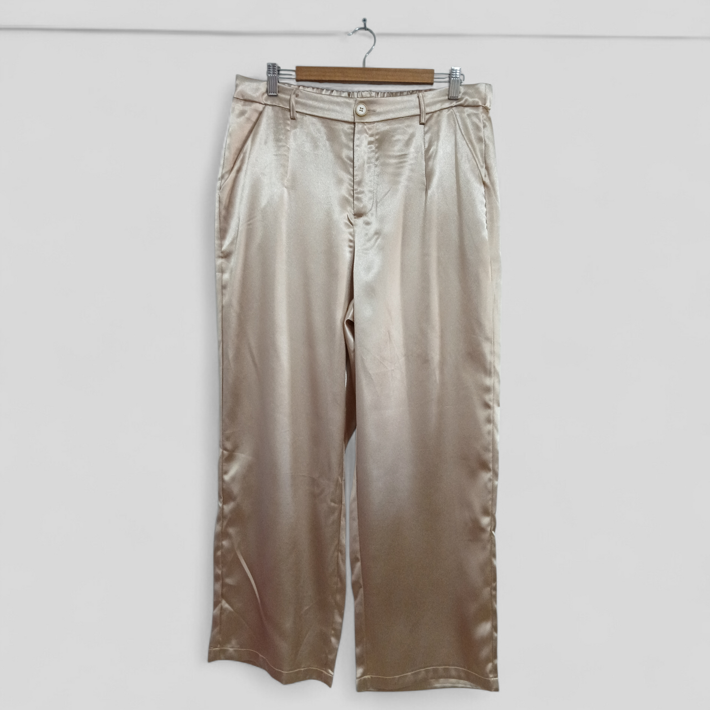 (L) Shein | Gold Pants