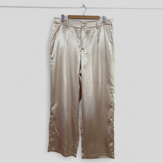 (L) Shein | Gold Pants