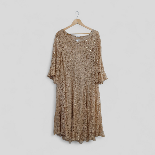 (2XL) Kiyonna | Dress w Slip