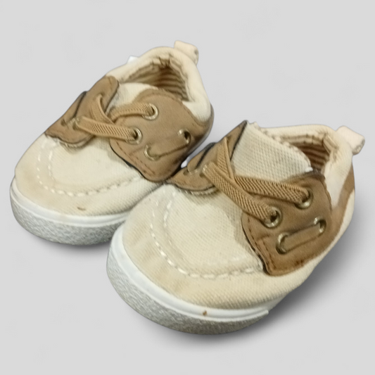 (3JNR) Anko | Cream Brown Shoes
