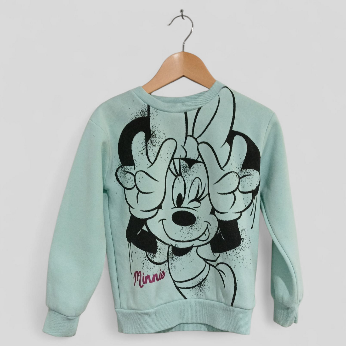 (5JNR) Minnie Mouse | Blue Jumper
